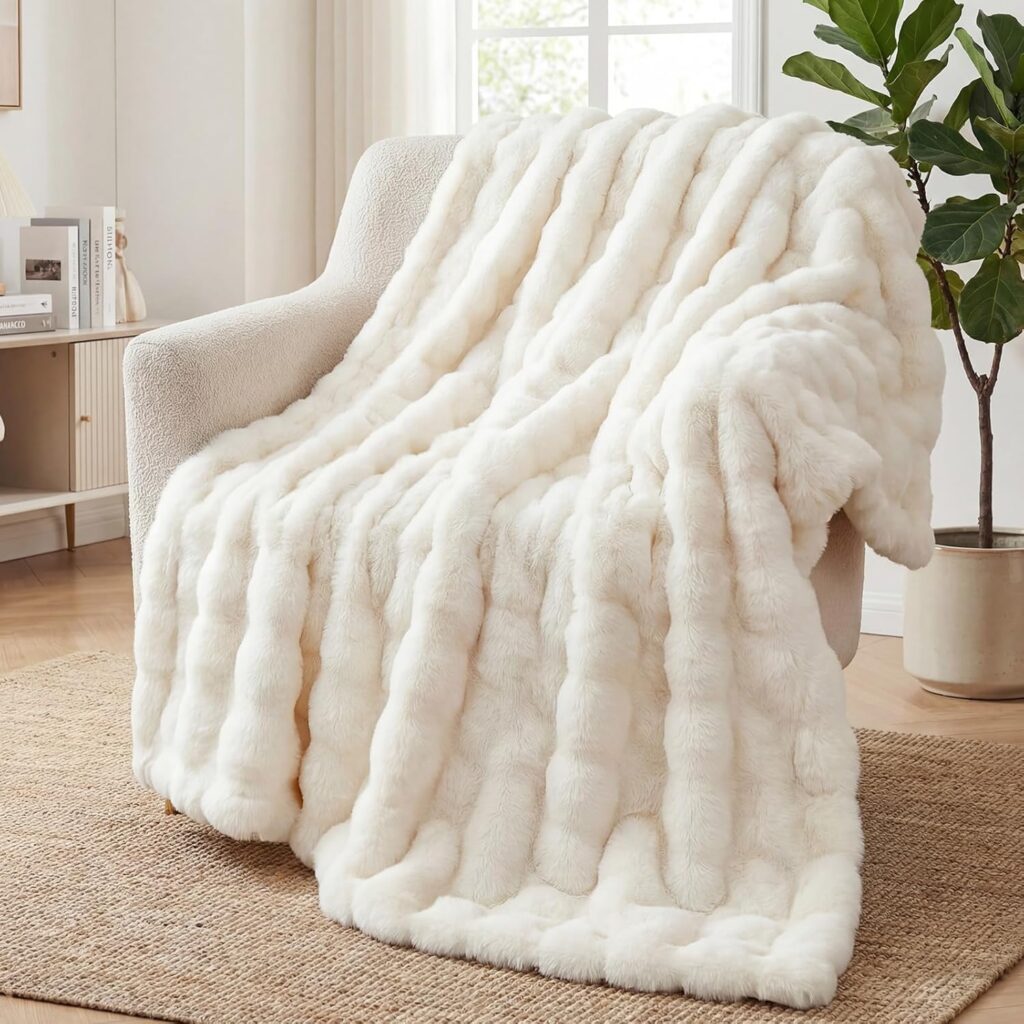 Plaid blanc