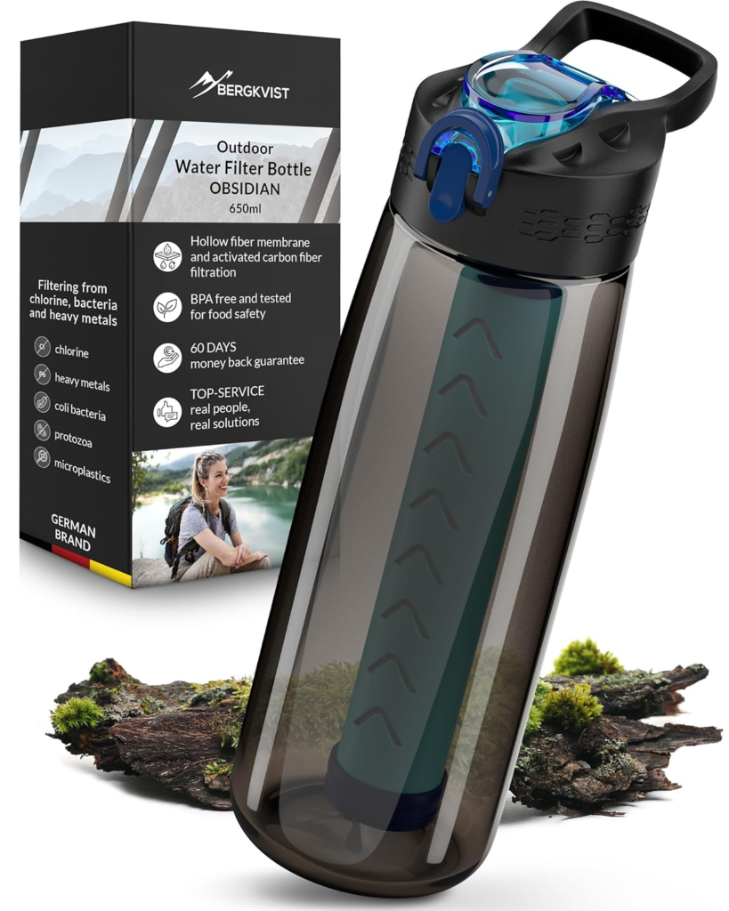 Gourde filtrante Bergkvist Obsidian
