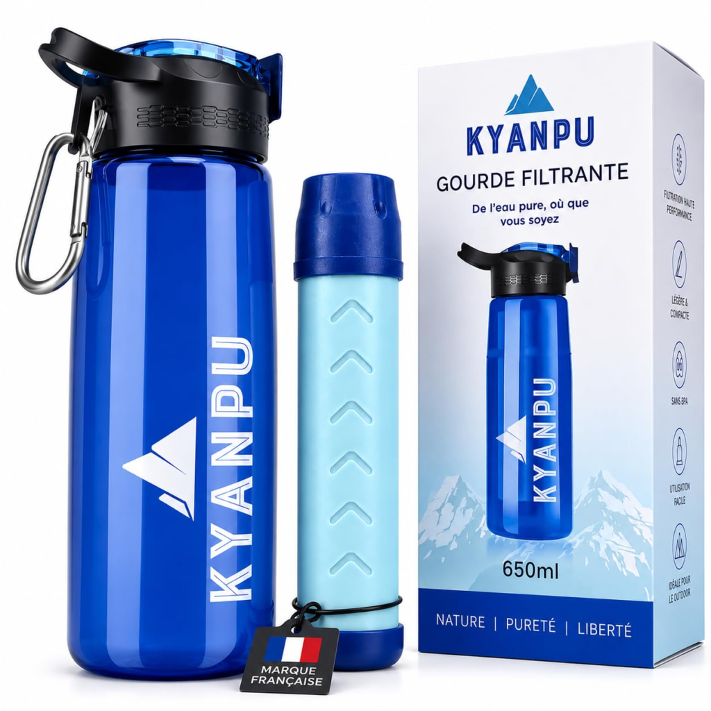 Gourde filtrante Kyanpu